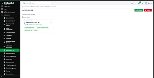Cluster Feature-set